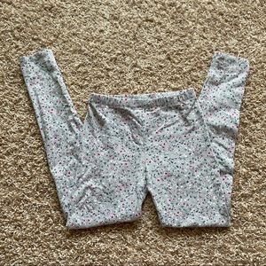 Eddie Bauer girls floral leggings